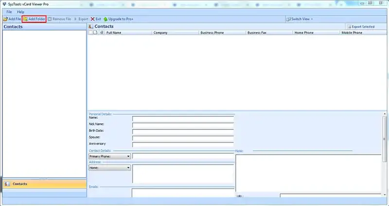 select VCF file