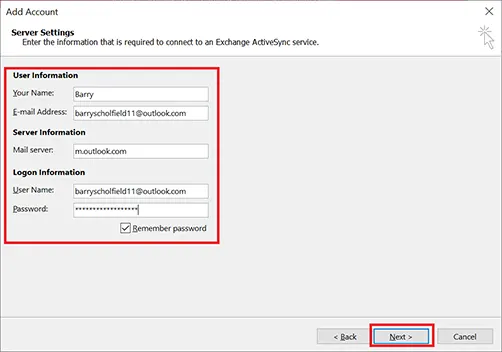 successfully export hotmail to pst