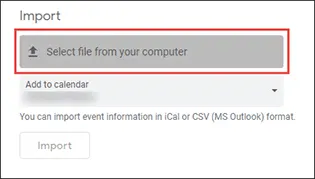 How do I Import Outlook Calendar to Google Calendar