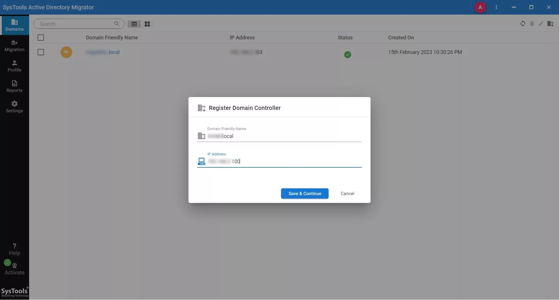 Register Domain