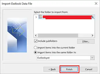 Finalize Export Zoho Mail to Outlook 2021 Process