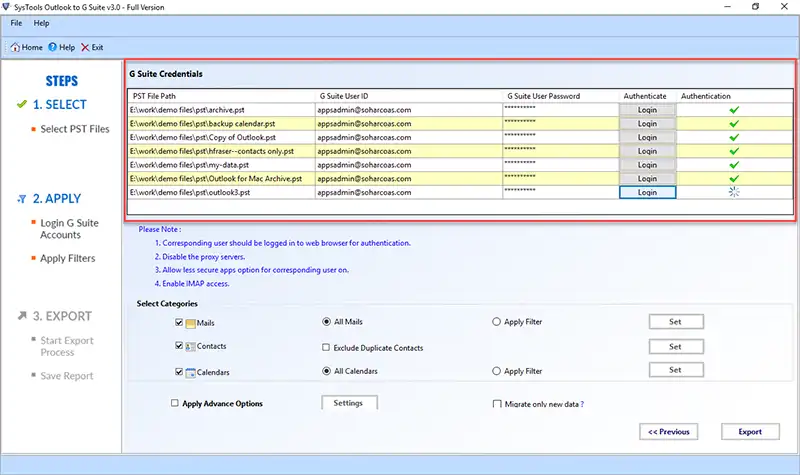 default profile