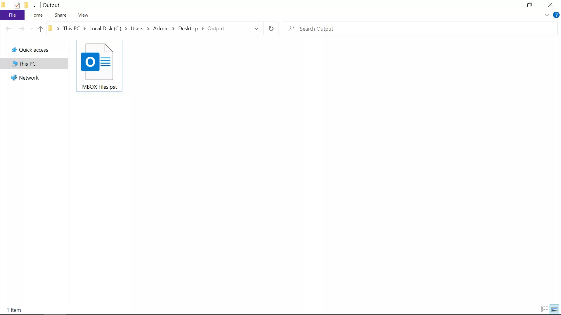 Get Resultant File