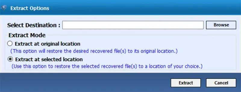 extract bkf file