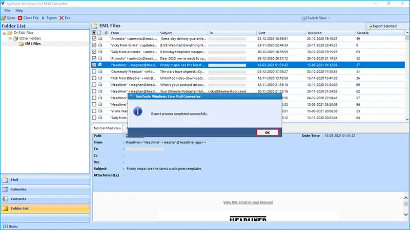 migrate from Windows Live Mail to Outlook