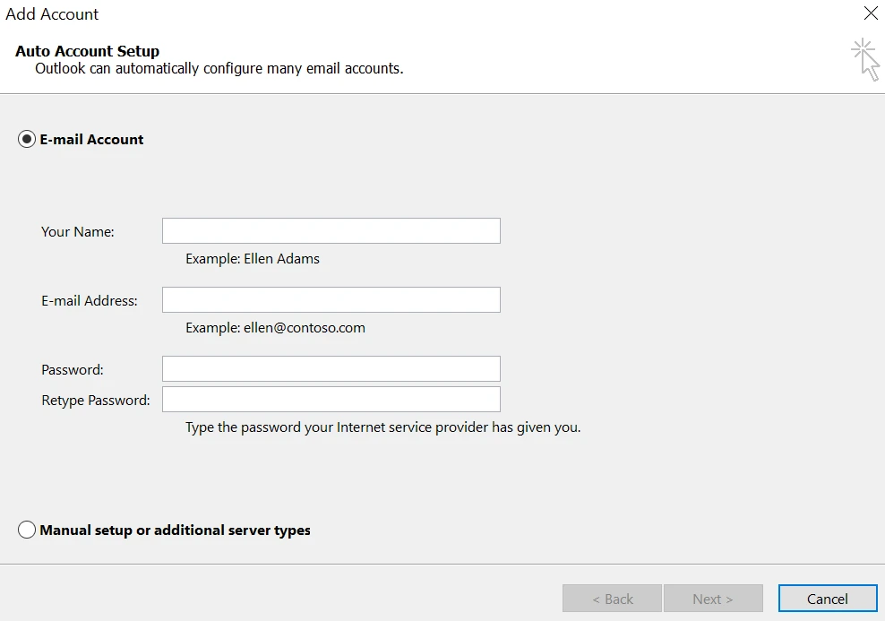 add Intermedia account