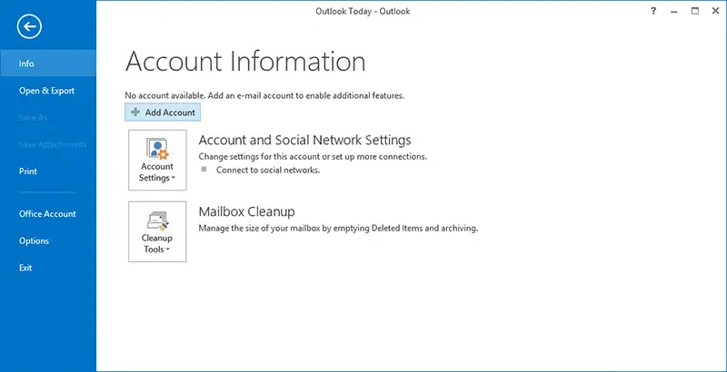 Add account