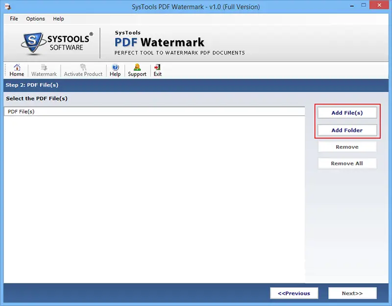 Add files and folders