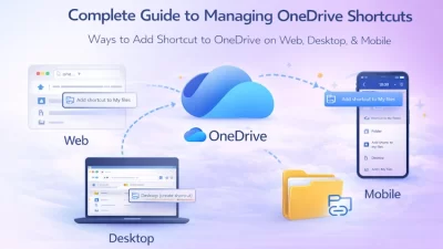 Add Shortcut to OneDrive