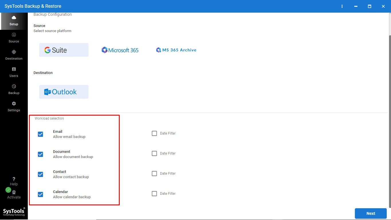 select document