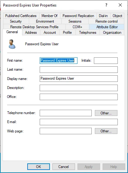 Attribute Editor