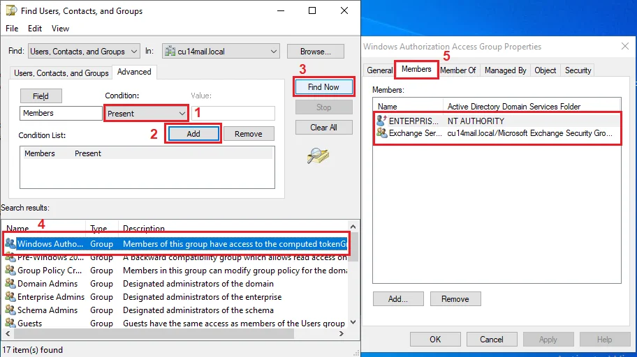 Active Directory Group Membership Report with ADUC