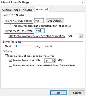 set encryption type