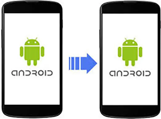 Transfer data from OLD android to another