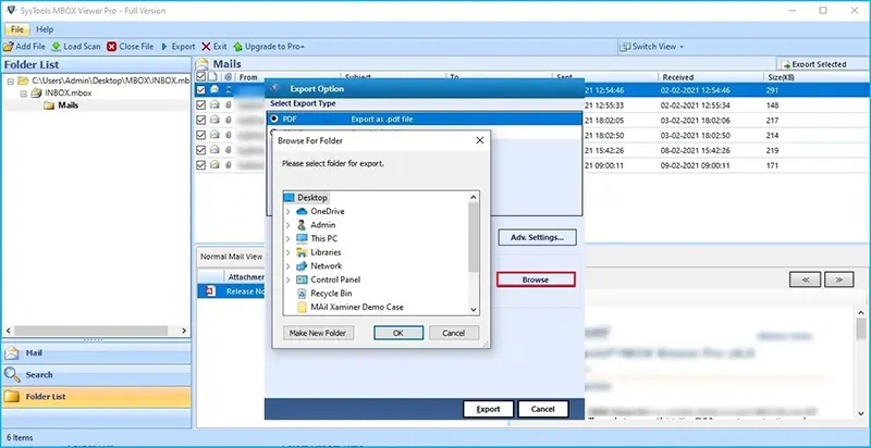 Location to Save Apple Mail Emails to PDF