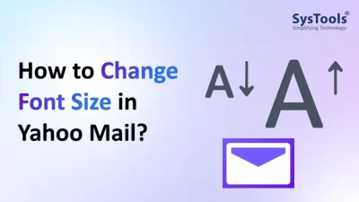 change font size in yahoo mail
