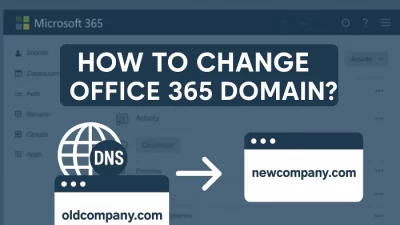 change office 365 domain