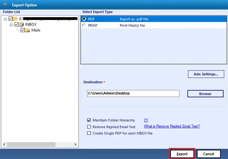 Thunderbird Print Email With/Without Header