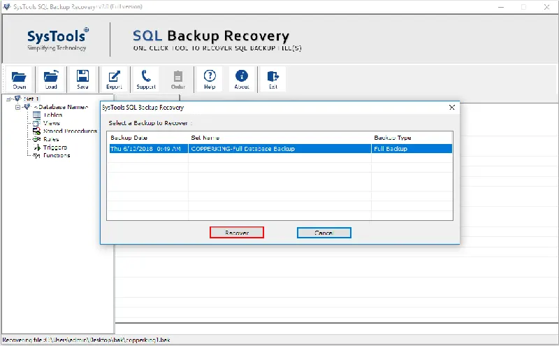 BAK File Recovery