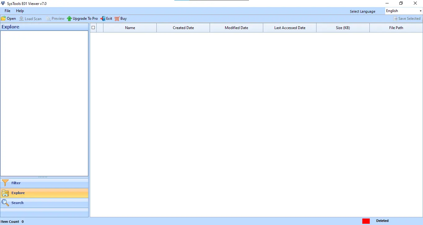 E01 Viewer Tool