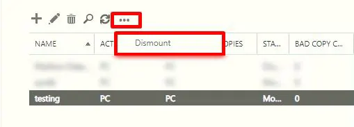 Dismount