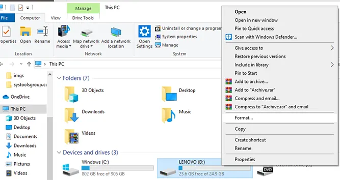 recover file