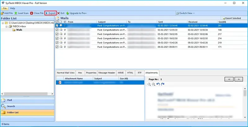 Print MBOX Files in Bulk