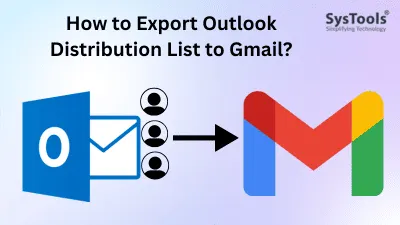 export outlook distribution list to gmail
