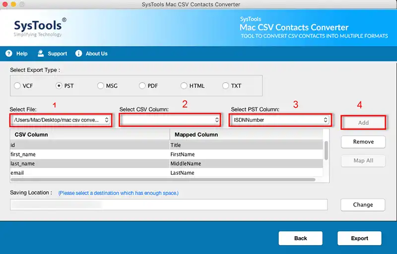 cannot import CSV file into outlook