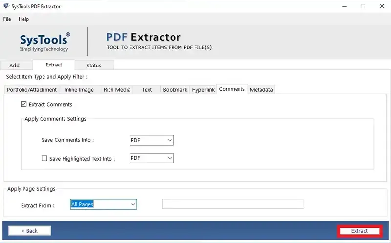 extract the pdf annotations