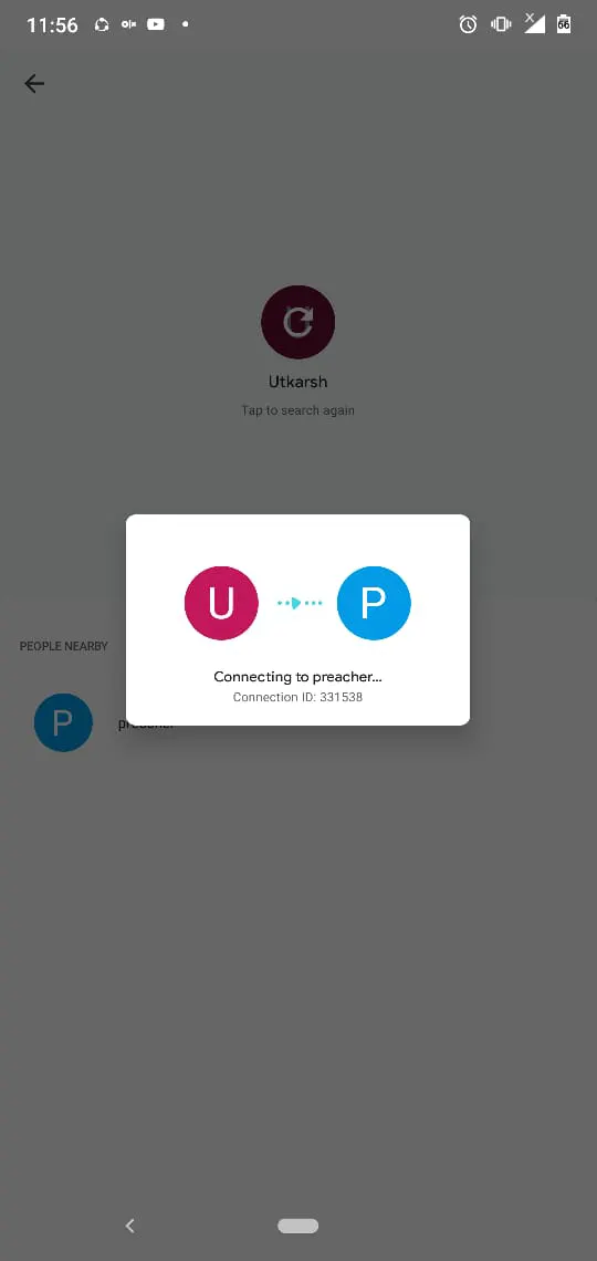 Share it file selection