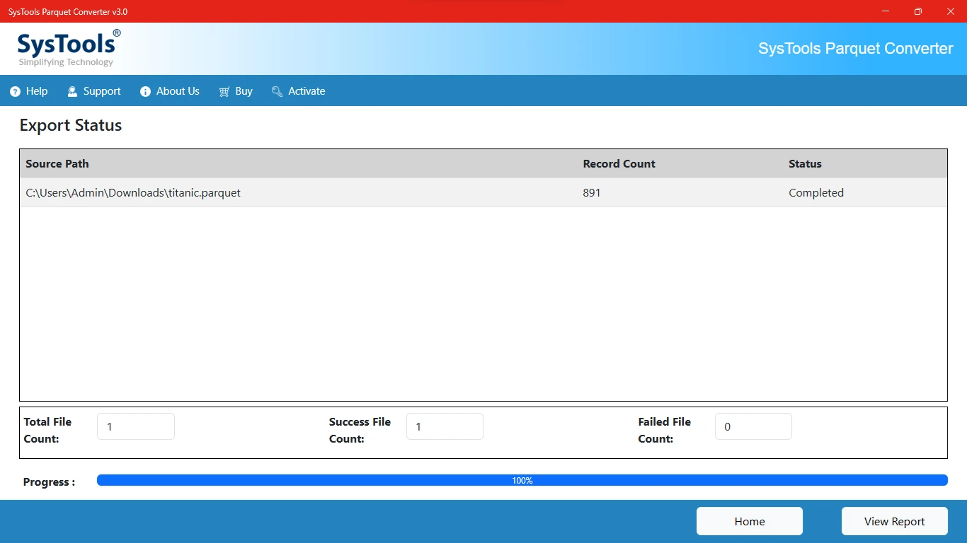 convert parquet to yaml