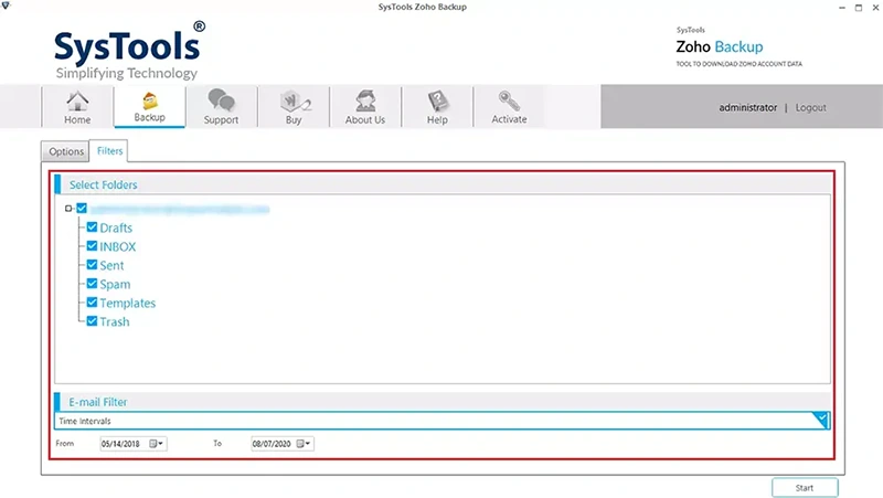 Apply Email Filtering