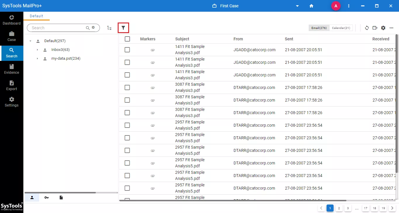 Different Search Types