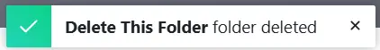 Successful Deletion