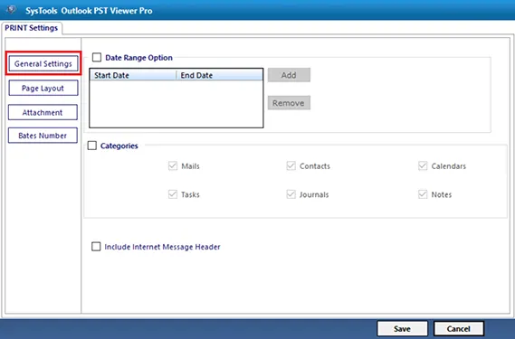 How to Print PST emails
