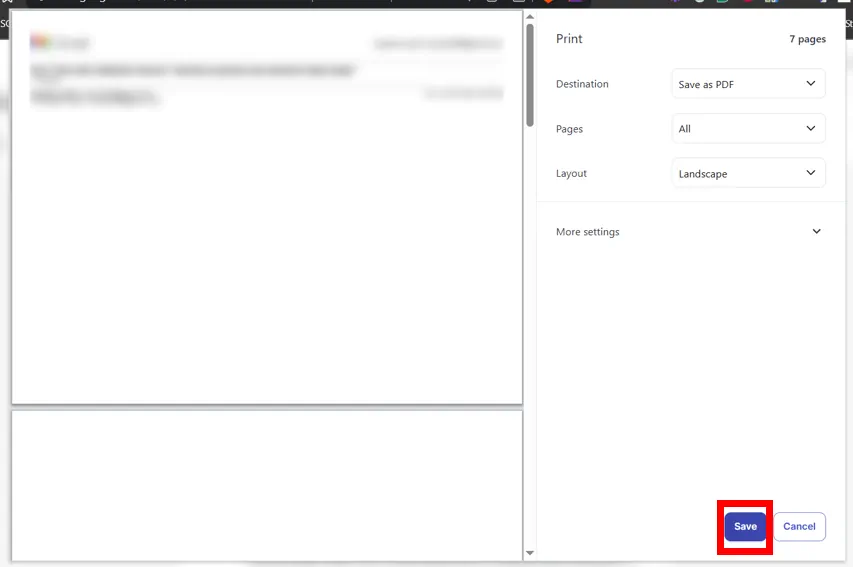 adjust main settings