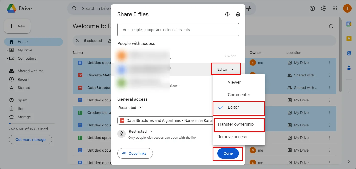 How to Merge Two Google Accounts Drive Data