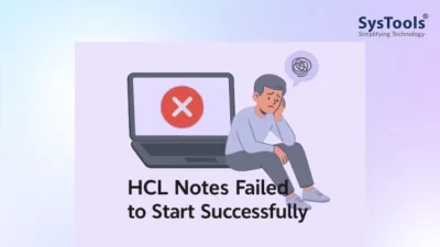 HCL Notes failed to start successfully