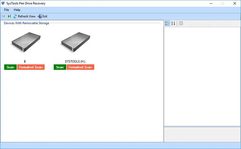 select-scan-disk