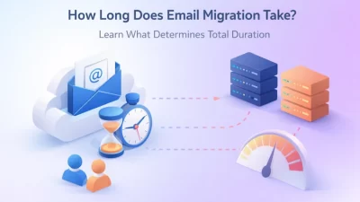 how long does email migration take