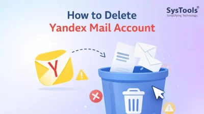 how to delete Yandex Mail account