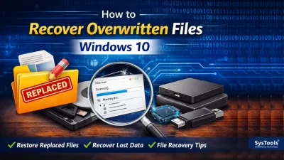 How to Recover Overwritten Files Windows 10