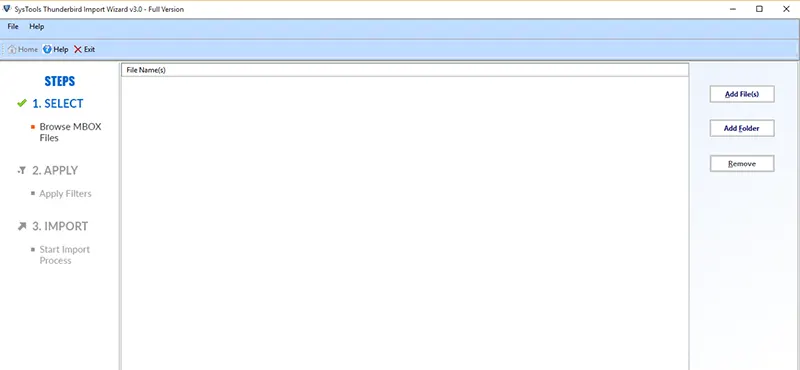 import Google Takeout to Thunderbird