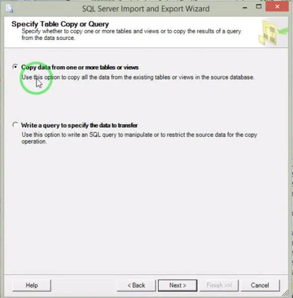 Export MDF to Excel