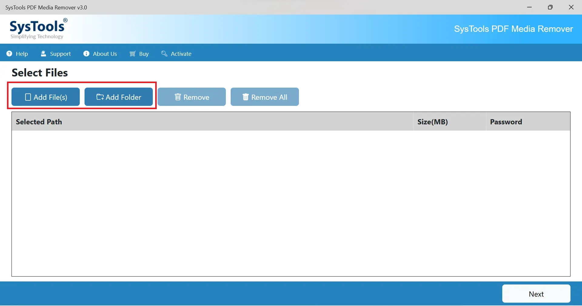 pdf media remover
