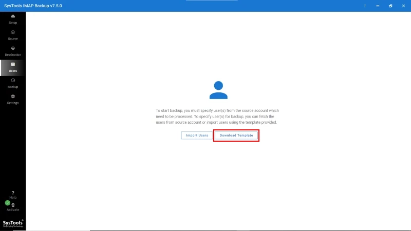 add users from your imap account