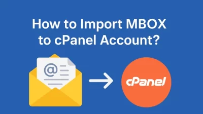 import mbox to cpanel