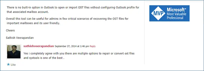attach ost file in outlook