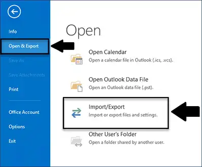 import to outlook